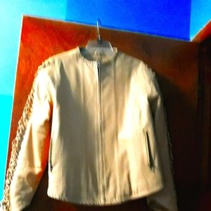 Beautiful Leather Jacket  inner lined